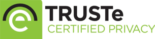 Truste certified privacy logo