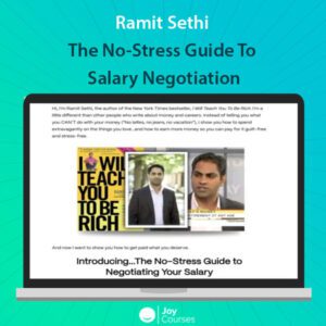 Ramit Sethi - The No-Stress Guide To Salary Negotiation