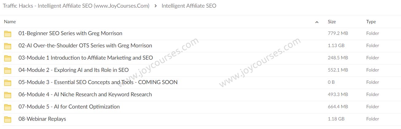 Traffic Hacks - Intelligent Affiliate SEO