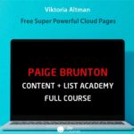 Paige Brunton - Content + List Academy