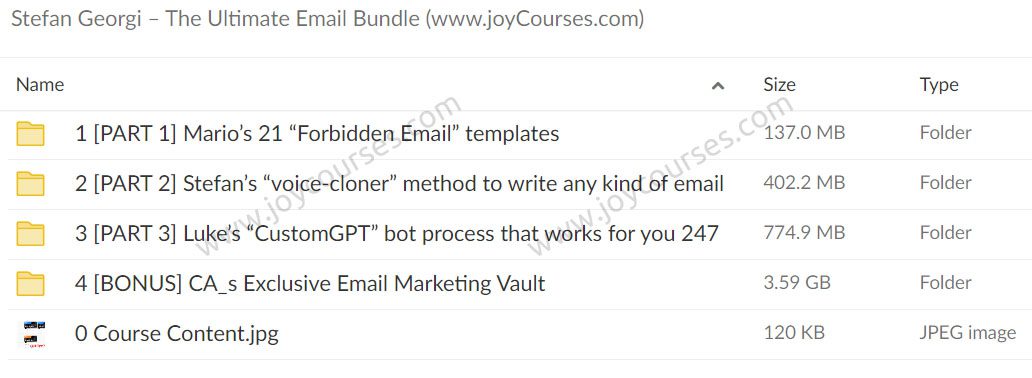 Stefan Georgi – The Ultimate Email Bundle