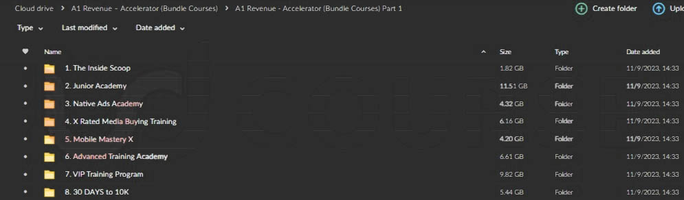 A1 Revenue – Accelerator (Bundle Courses) {FULL COURSE+ VIDEO}