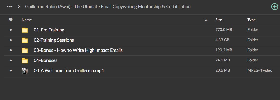 Guillermo Rubio (Awai) – The Ultimate Email Copywriting Mentorship & Certification