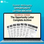 Duston McGroarty – Opportunity Letter Archive