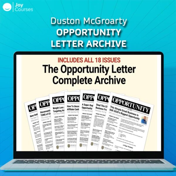 Duston McGroarty – Opportunity Letter Archive