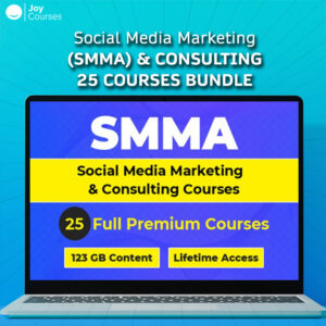 Social Media Marketing (SMMA) & Consulting – 25 Courses Bundle