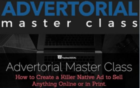 Ben Adkins - Advertorial Master Class Advanced Platinum