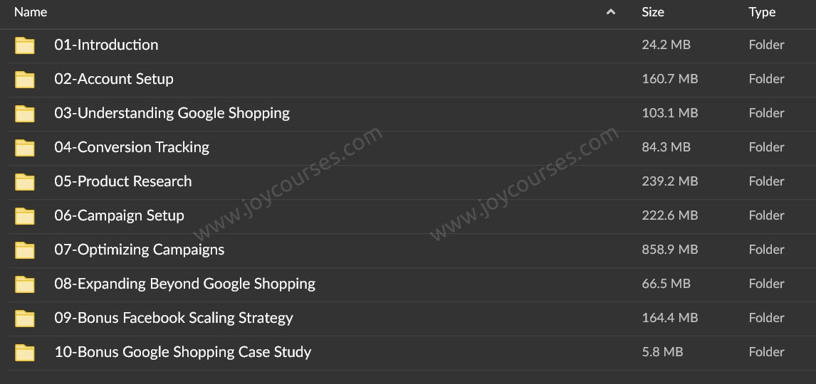 Sharad Thaper - The Endless Summer Google Shopping Course