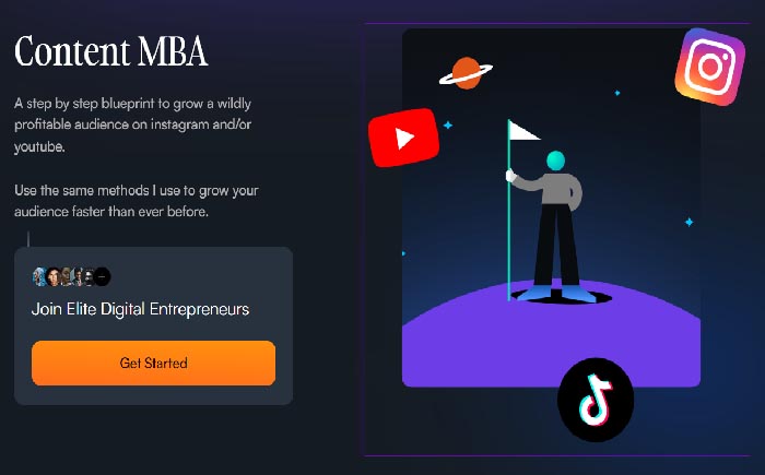 Digital Income Project - Content MBA