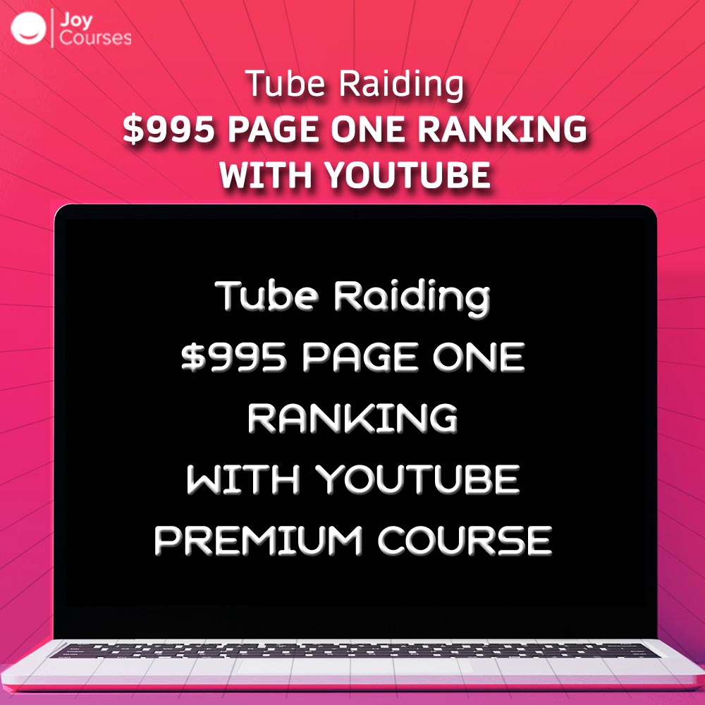 Tube Raiding $995 Page One Ranking with YouTube