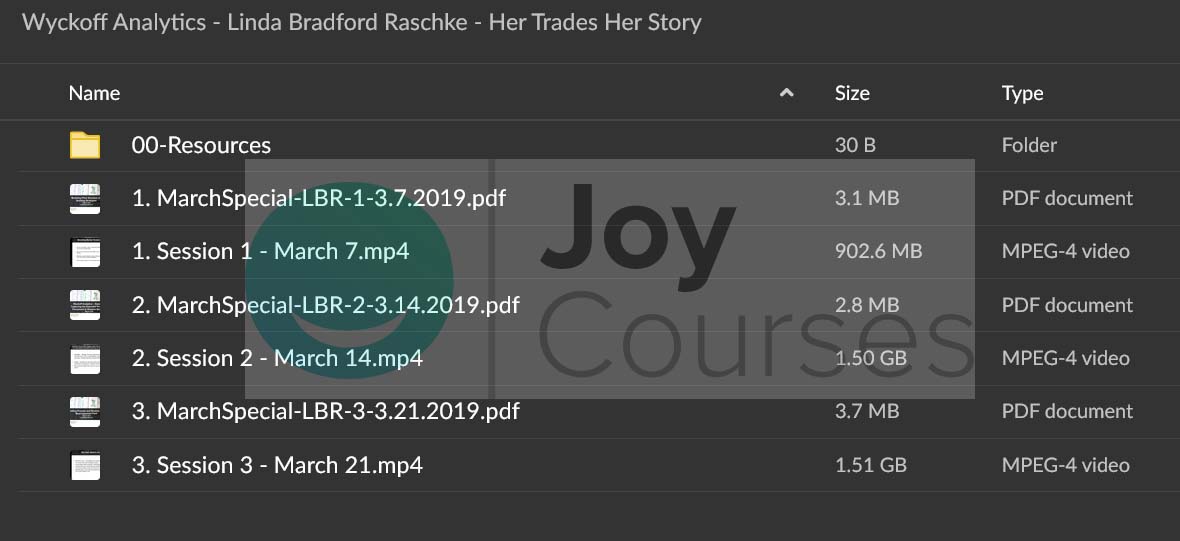 Wyckoff Analytics – Linda Bradford Raschke – Her Trades Her Story