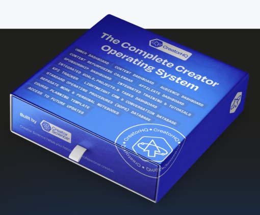 CreatorHQ – The Complete Creator Operating System