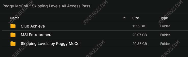 Peggy McColl – Skipping Levels All Access Pass