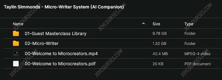 Taylin Simmonds – Micro-Writer System (AI Companion)