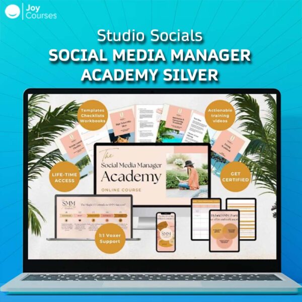 Studio Socials – Social Media Manager Academy Silver