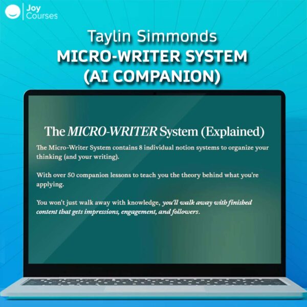 Taylin Simmonds – Micro-Writer System (AI Companion)