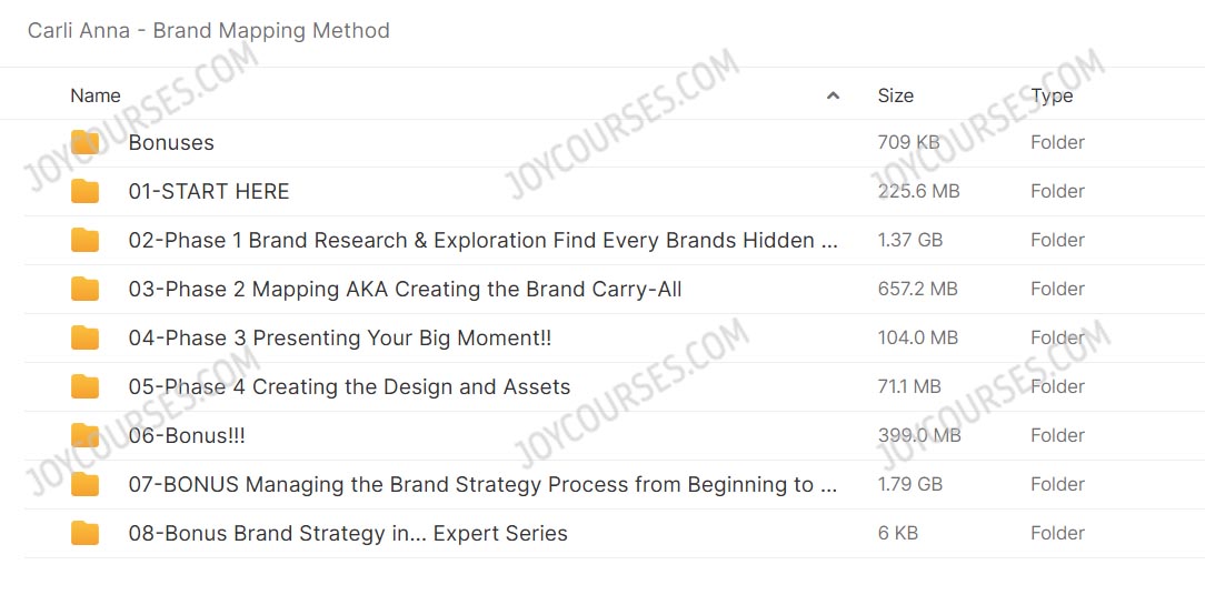 Carli Anna – Brand Mapping Method