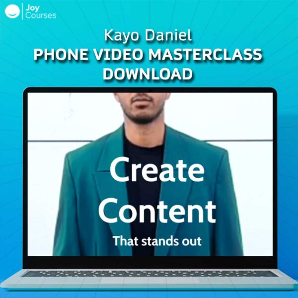 Kayo Daniel – Phone Video Masterclass