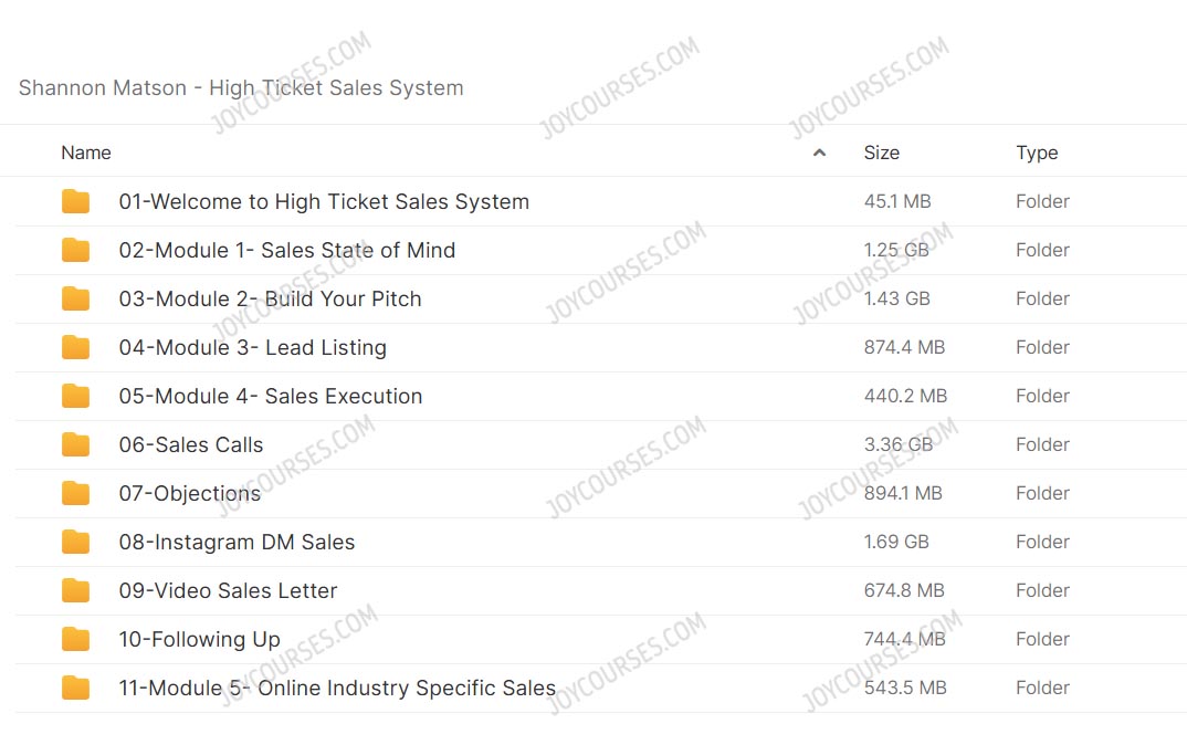 Shannon Matson – High Ticket Sales System